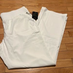 KOI Basics White Scrub Pants